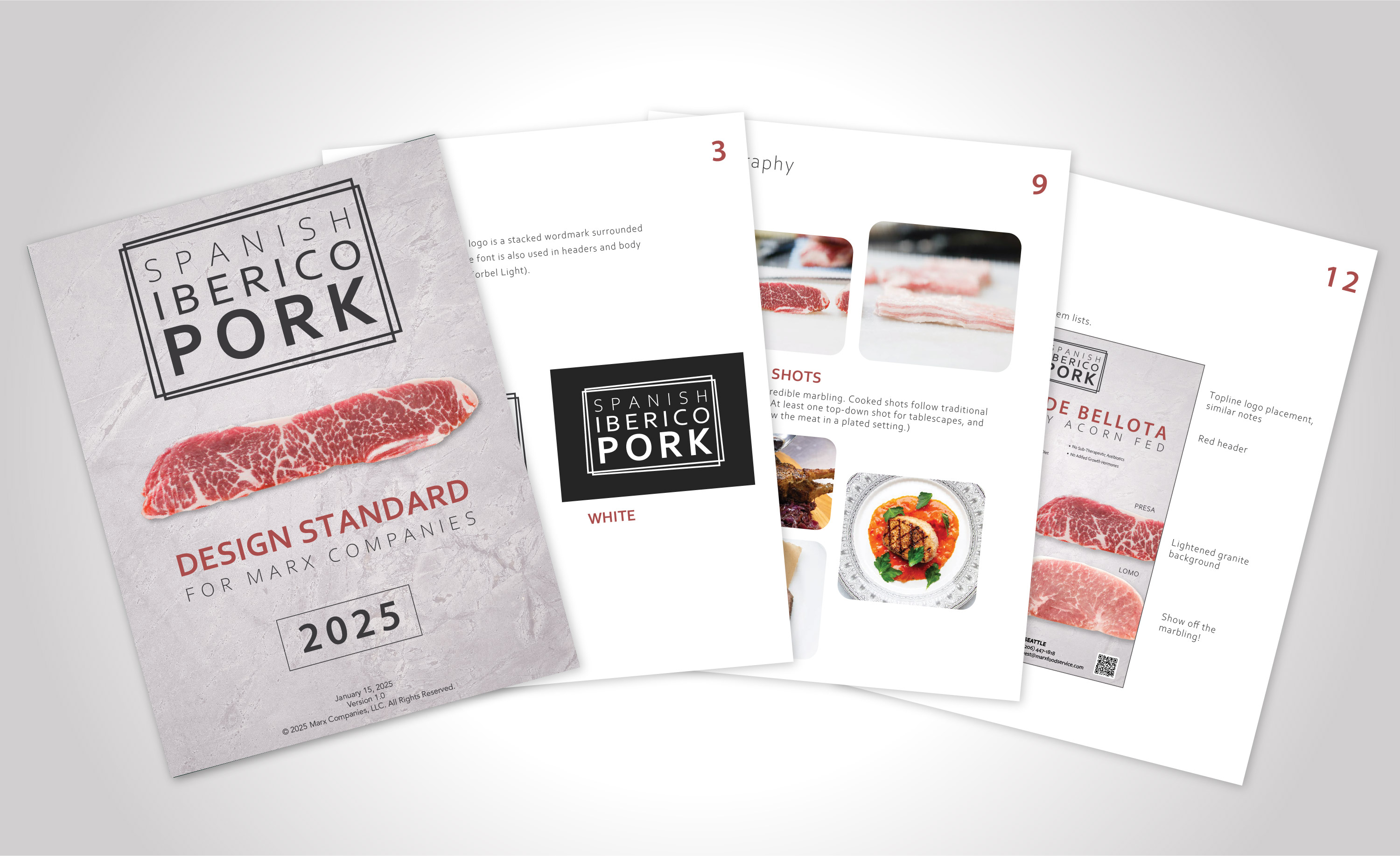 Spanish Iberico Pork Design Standard