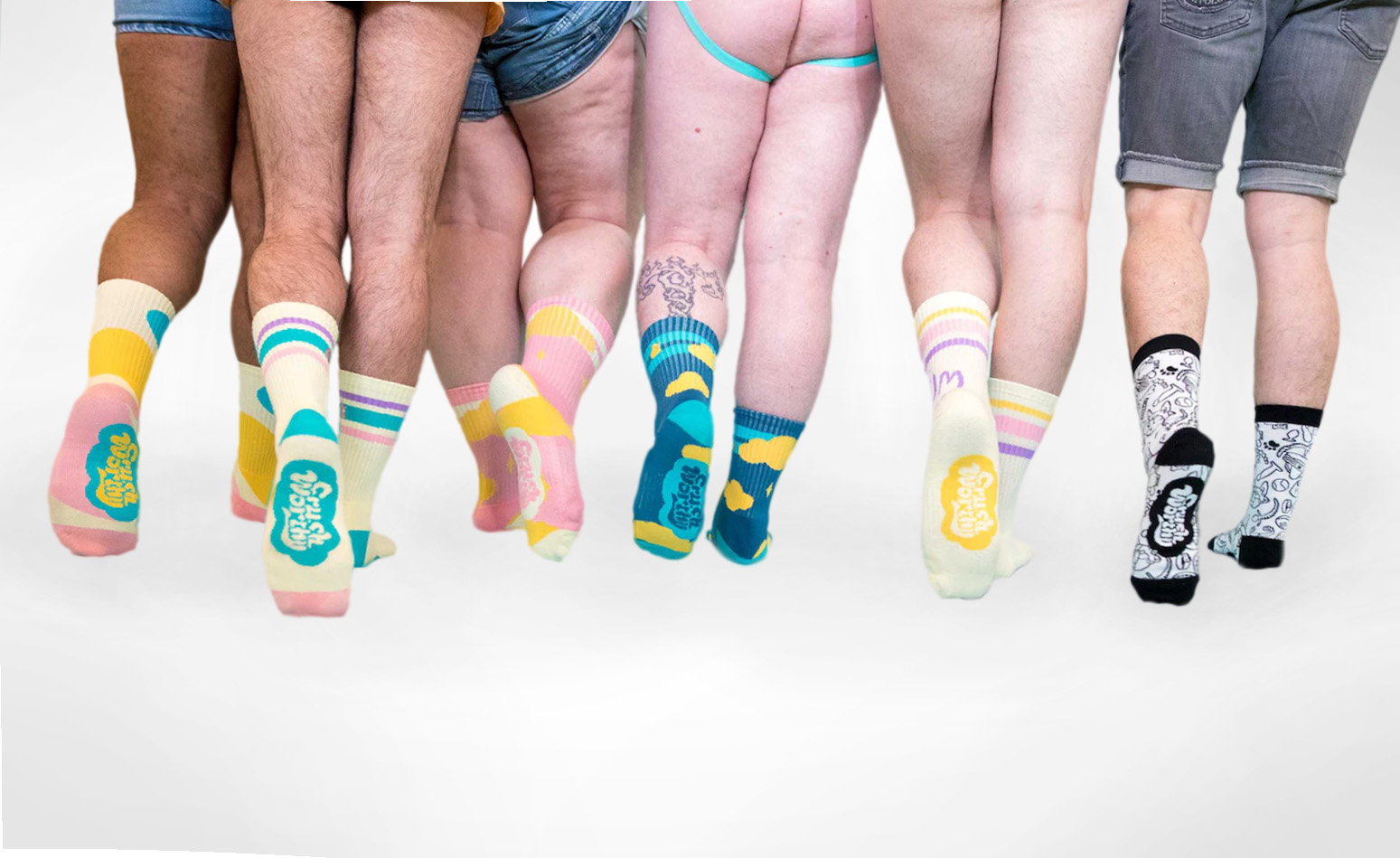 Crushworthy Socks Ecommerce Photography