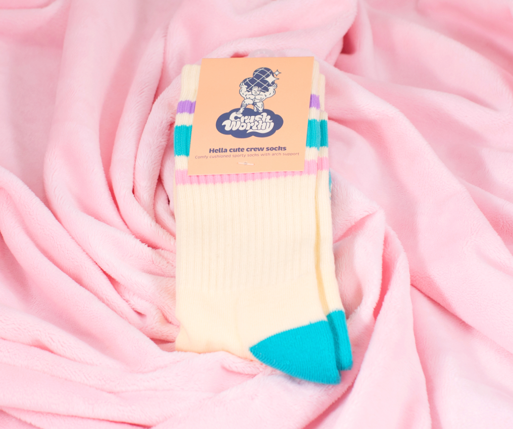 Crushworthy Product Photo, Sock