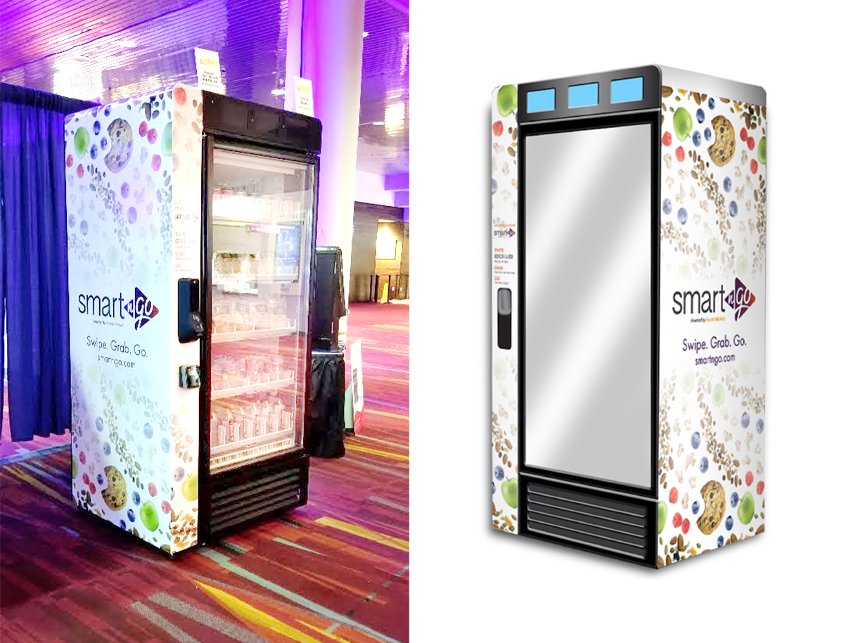 Vinyl Kiosk Wrap for Smart N Go