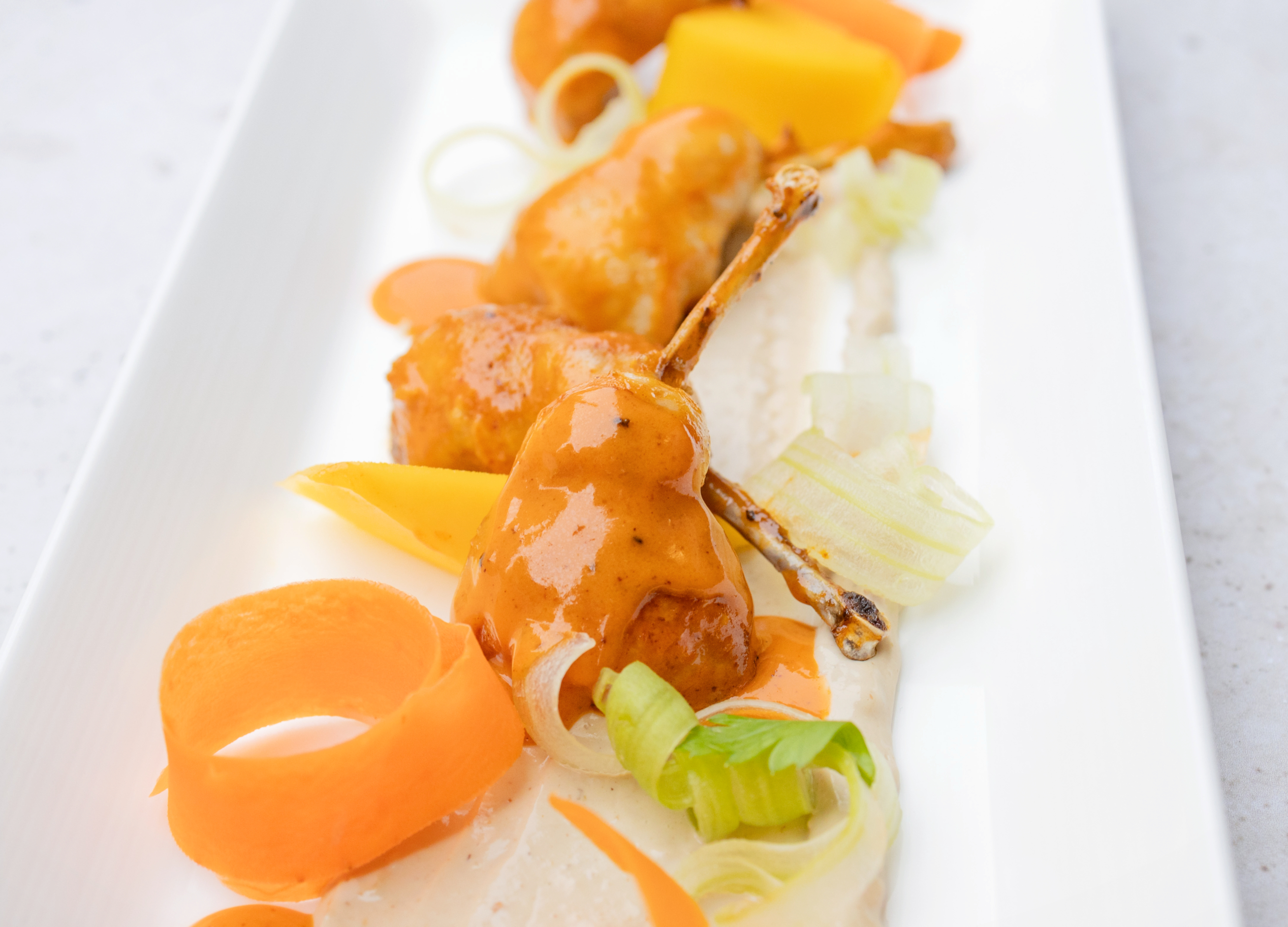 Quail Legs Test Kitchen Food Photography