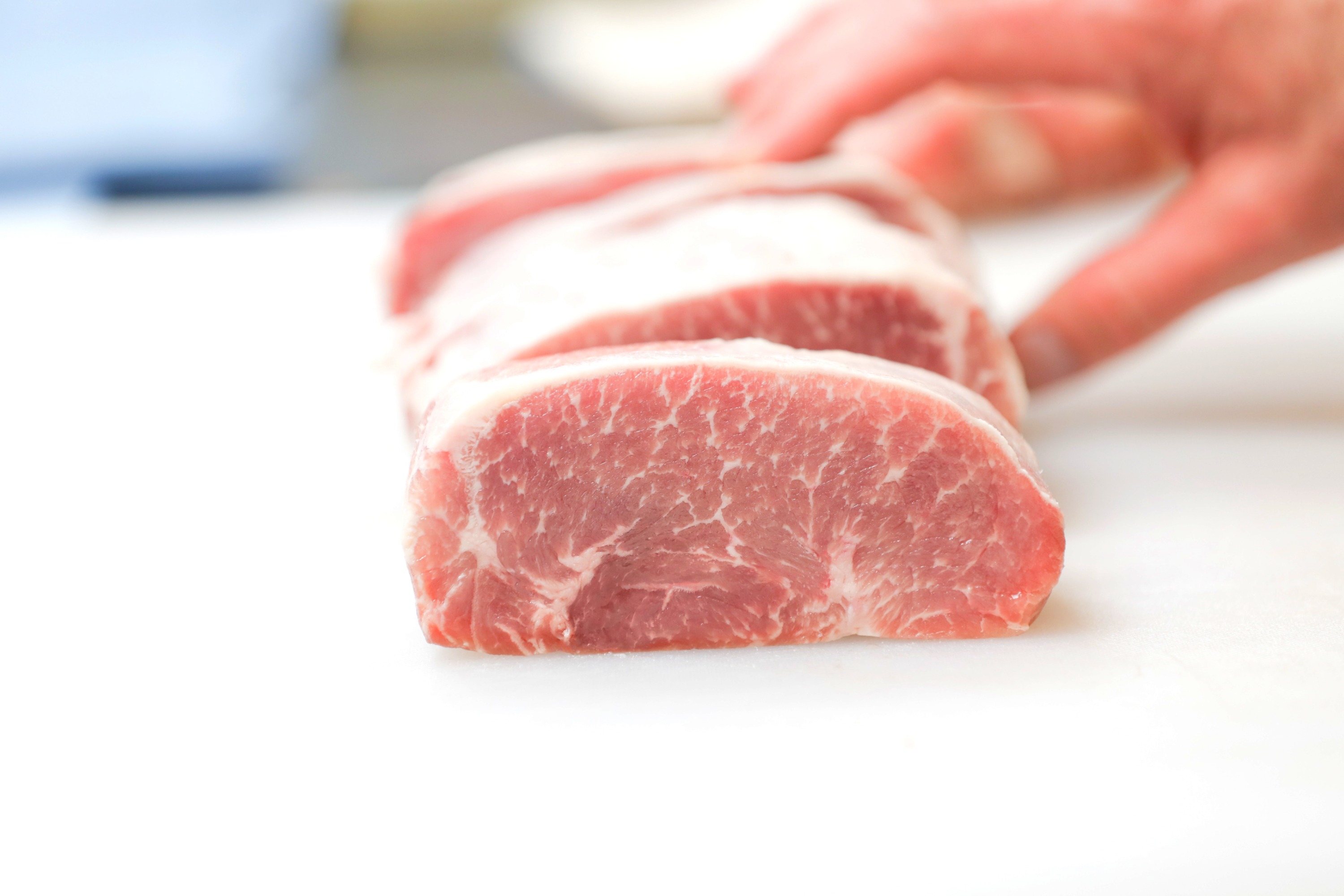 Iberico Lomo Marbling Kitchen Photography