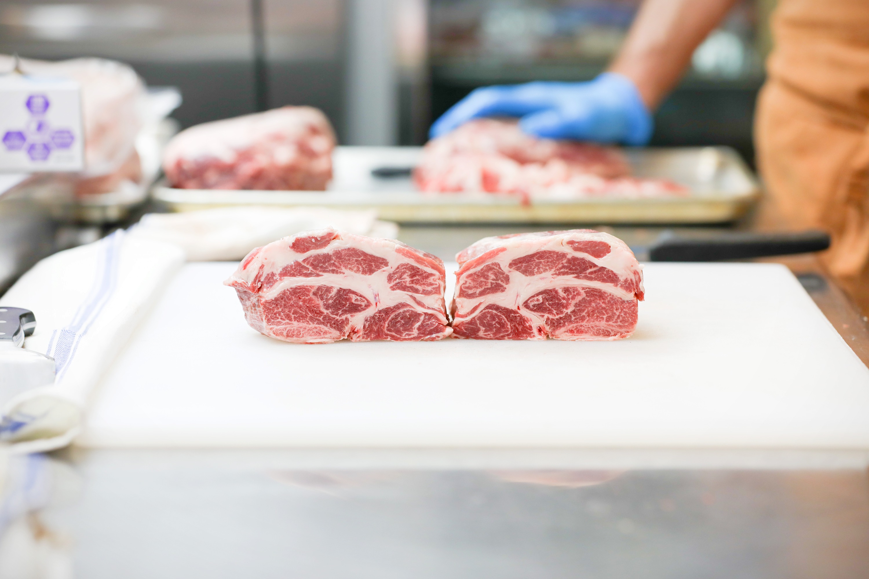 Iberico Cabacero Marbling Kitchen Photography